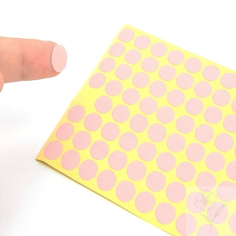 너블룸 설문조사스티커 어린이집 다이어리스티커 도트스티커 원형 112P