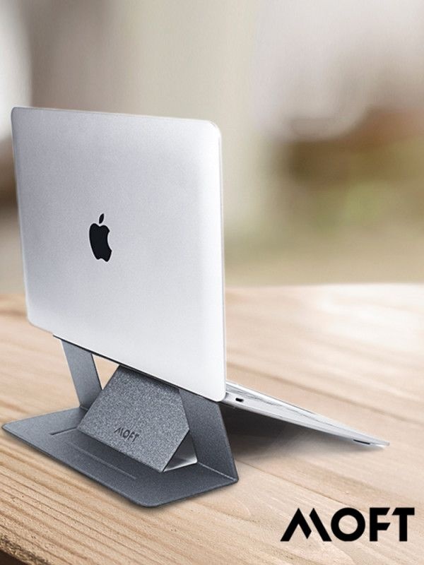 [해외] 초경량 접이식 휴대용 노트북 스탠드 높이 조절 및 쿨링 기능 탑재 간편한 사용 이동성 극대화 집, 사무실, 카페