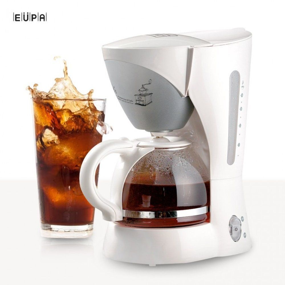 수입원:(주)유파코리아 사무실커피머신 간편작동 보온기능 커피메이커 0 6L 미니