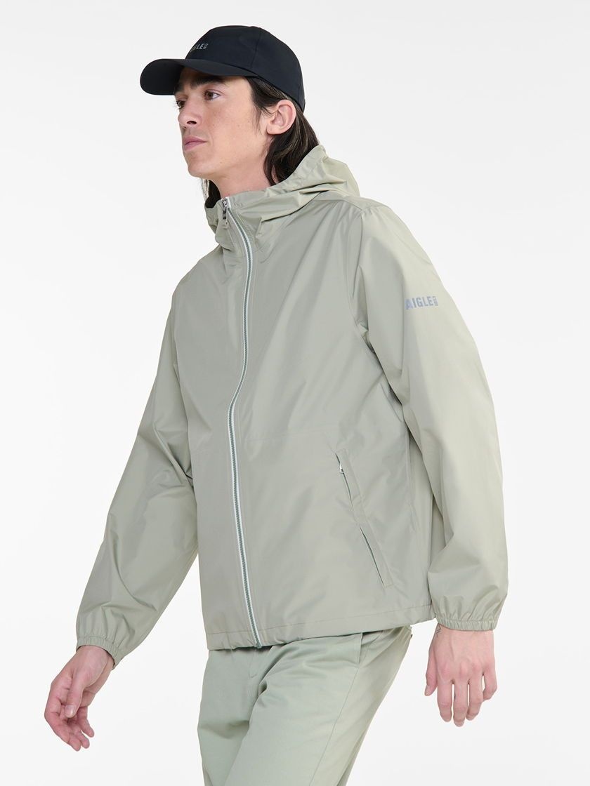 Aigle 이동휘 착용RAINPACK 70: UNISEX 패커블 워터프루프 자켓 AIS25UOUT011SAU 197243