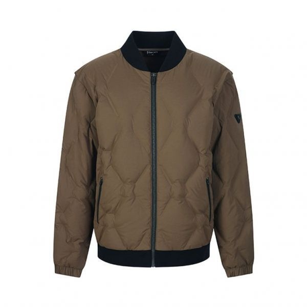 벤제프BQ5MMDW303 남성 아가일 튜브 블루종 다운 1087022