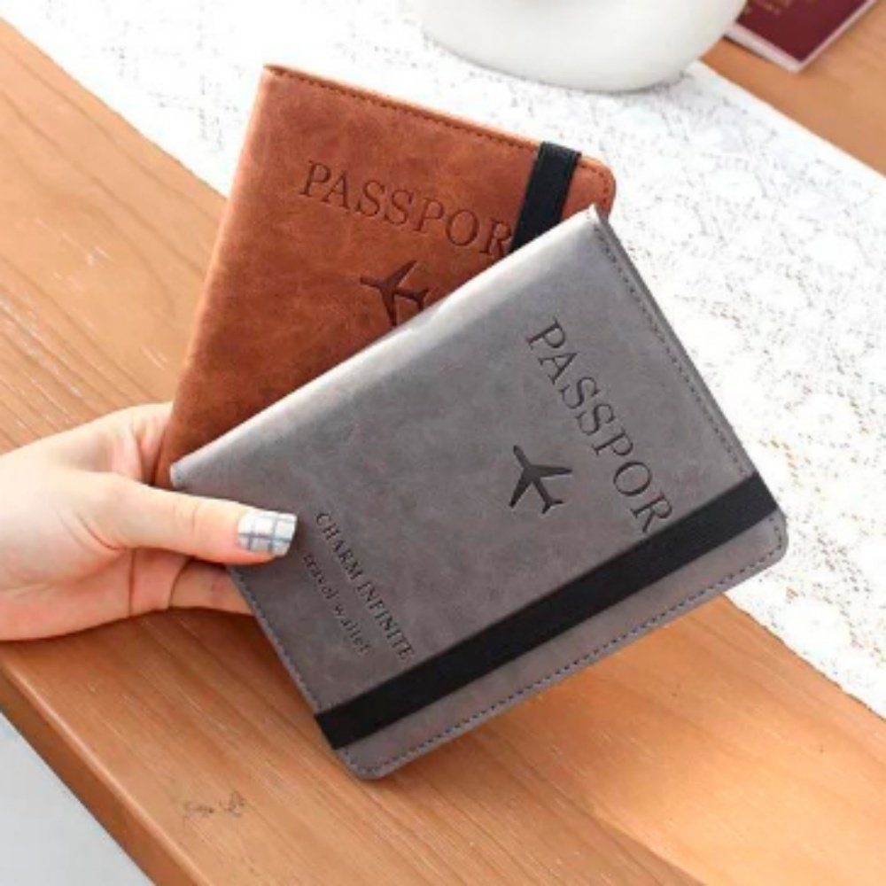 중국OEM 여권케이스 여행준비물 해킹방지 카드 비행기표 유심칩 보관 여권지갑