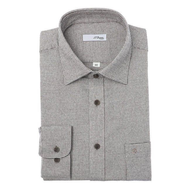 [롯데백화점] 에스티듀퐁 2025년F/W 신상 따뜻한 기모일반핏남방SE5FM12LS731SBEL LE1220720329