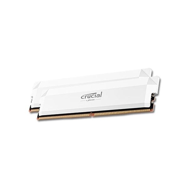 마이크론 크루셜 마이크론 Crucial DDR5-6000 CL36 PRO Overclocking White 패키지 아스크텍 (32GB(16Gx2))