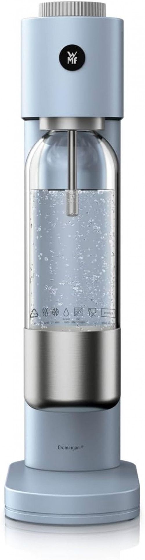 [해외] 딜라이트소다 스테인리스 탄산수제조기 소형 가정용 탄산수머신 우아한 디자인 연말홈파티 칵테일용품 캠핑