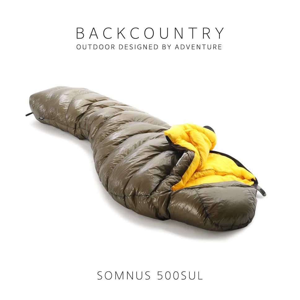 백컨트리 백컨트리 (현대Hmall) 백컨트리 썸누스 G500SUL 시베리안 구스다운 백패킹 경량 동계 삼계절 캠핑 침낭