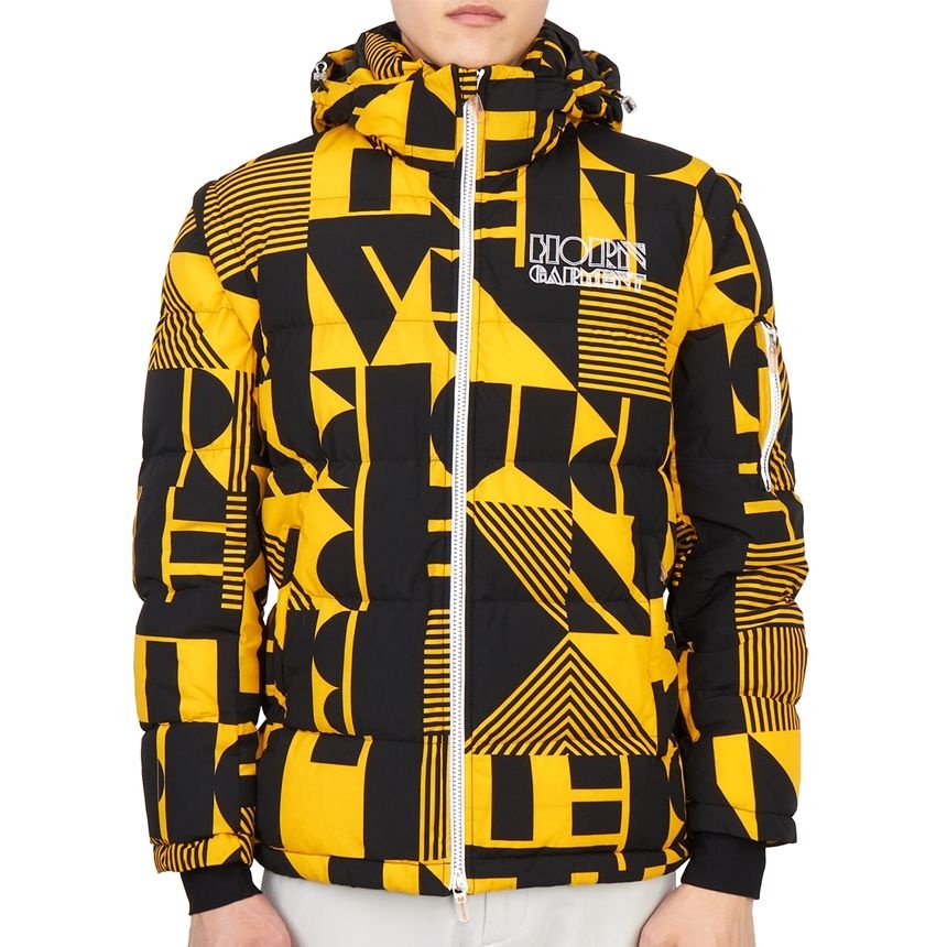 혼가먼트 골프웨어 남성 패딩 점퍼 HCM 2C AD01 YELLOW