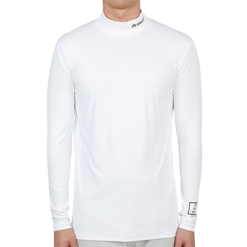 혼가먼트 하이넥 남성 긴팔티셔츠 HCM 3A AU01 WHITE
