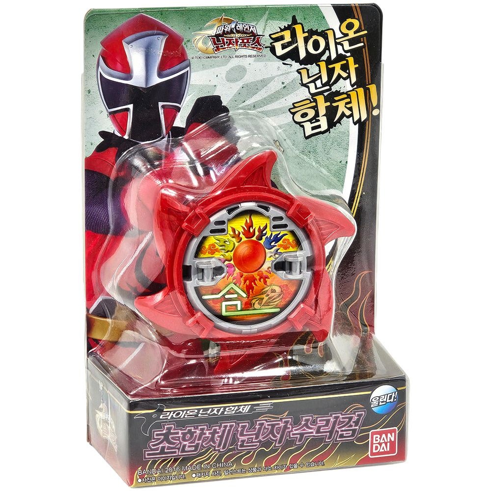 파워레인저]파워레인저 닌자포스 초합체 닌자수리검 : 롯데ON