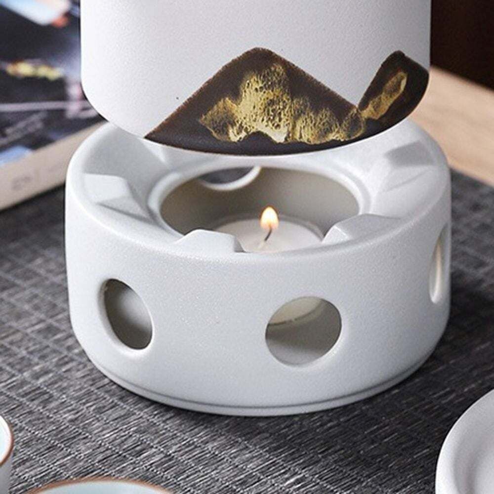 (현대Hmall) 힐링타임 PT18VV82 도자기 티워머(화이트) 차데우기 다도워머