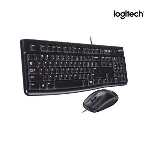 [오늘출발] 로지텍 MK120 슬림 유선 키보드 마우스 세트 콤보 PO