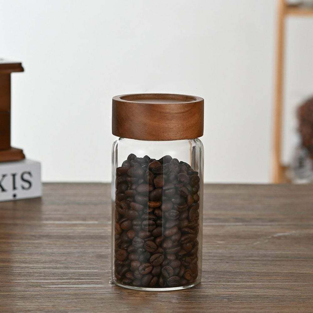 베프몰 (현대Hmall) 네이처우드 CK88TE51 내열유리 밀폐용기 견과류 차 커피 보관병