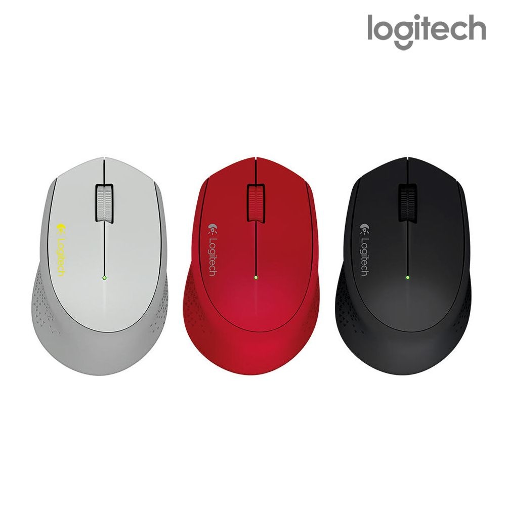 로지텍 M280 무선마우스 (블랙/그레이/레드) PO