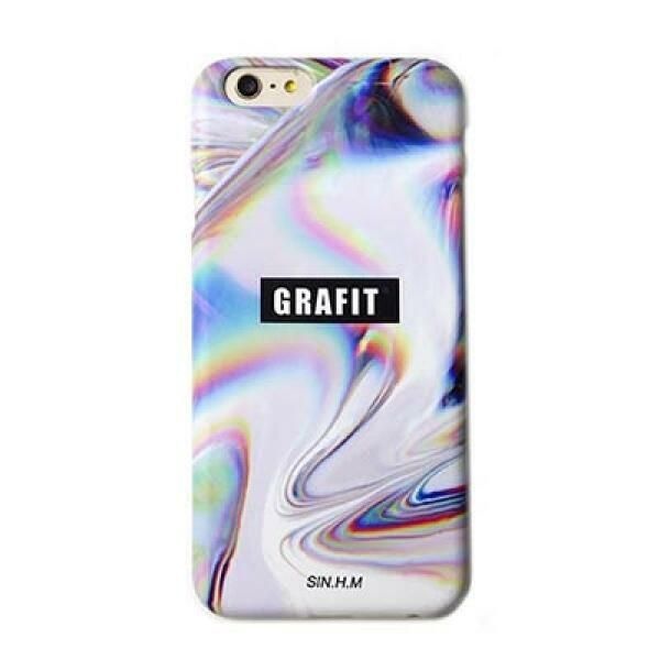 (현대Hmall) 아트박스/그래핏 SILVER MARBLING 무료 이니셜커스텀 아이폰5아이폰6아이폰6+