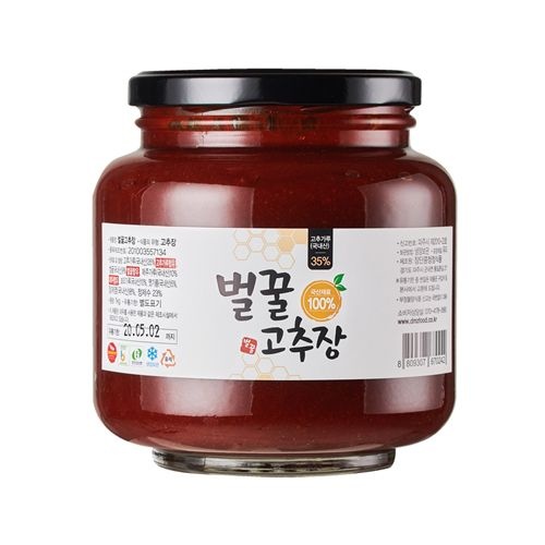 [파주DMZ] 100%국산재료 벌꿀고추장(유리) 1kg