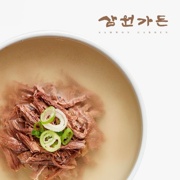 [삼원가든] since1976 한우맑은 설렁탕 500g3개