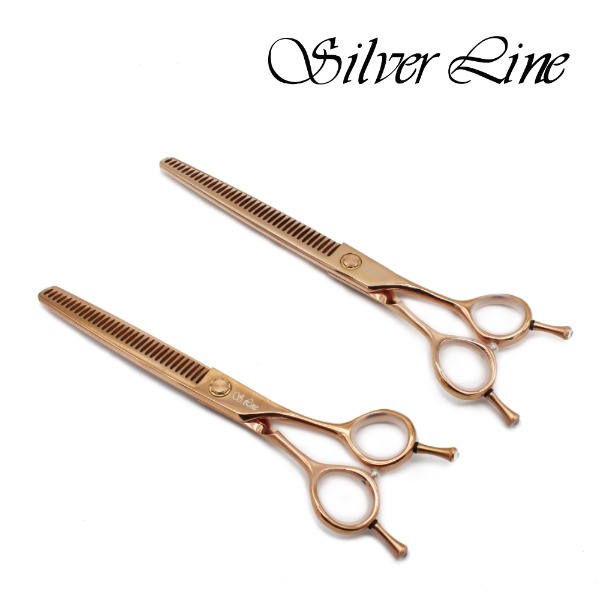 실버라인 MDM 실버라인 지우개 요술가위 4세대 애견미용 촘촘날 가윗자국