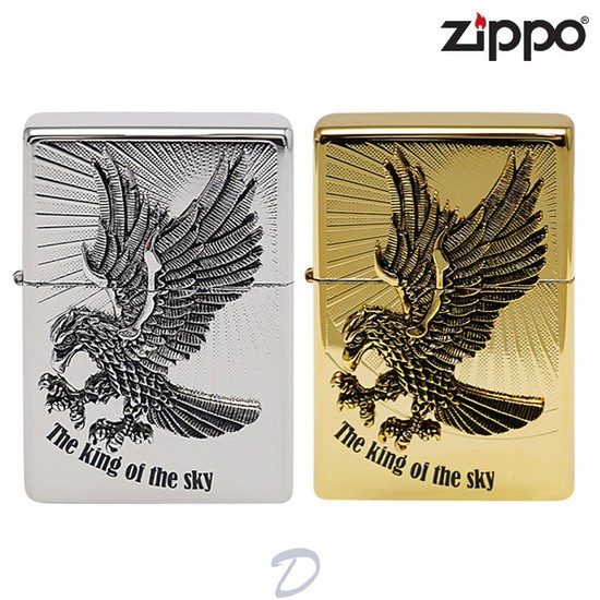 지포 독수리 엠블럼 THE KING OF THE SKY +심지+돌+오일133ML