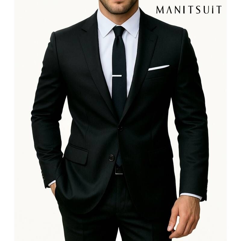 [백화점 정품] 맨잇슈트 프리미엄)25SS 신상품 블랙 파워스판 다계절 포멀핏 정장세트 MAKA0111 DR4435