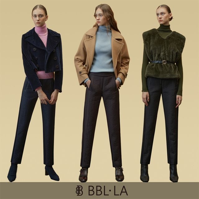 (현대홈쇼핑) 비비엘라 올타임 퀼팅패딩팬츠3종