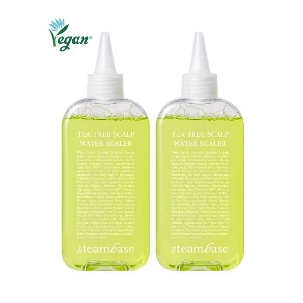 매장정품 STEAMBASE 정수리 냄새 고민해결 두피각질 티트리 스케일러 250ml 2개