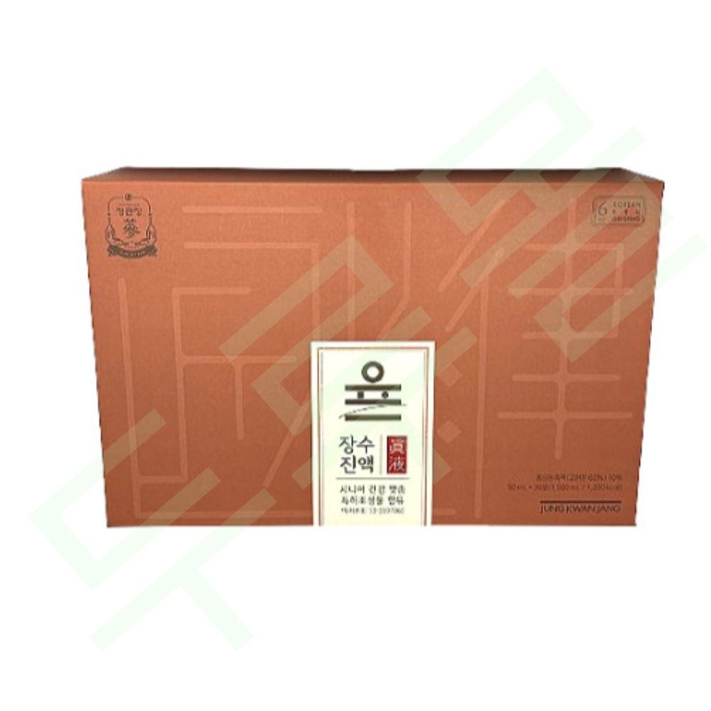정관장 장수율 장수진액 50ml x 30포 / 시니어 건강 기력보강