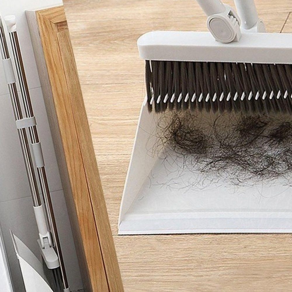 실내 빗자루 쓰레받기 청소 도구 바닥 먼지 제거 거실