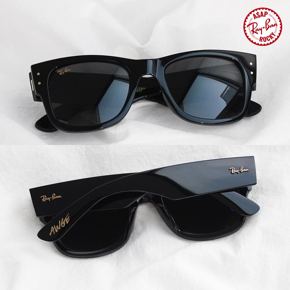 레이벤 4458D 601/6V 남자 여자 편한 오버사이즈 플랫바 선글라스 룩소티카 정품 - 선글라스 | 쿠팡, image size:1000x1000