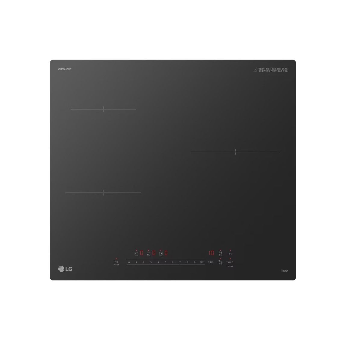 LG전자 (현대Hmall) [LG] 디오스 인덕션 3구 블랙 [BEI3QMBLOE]