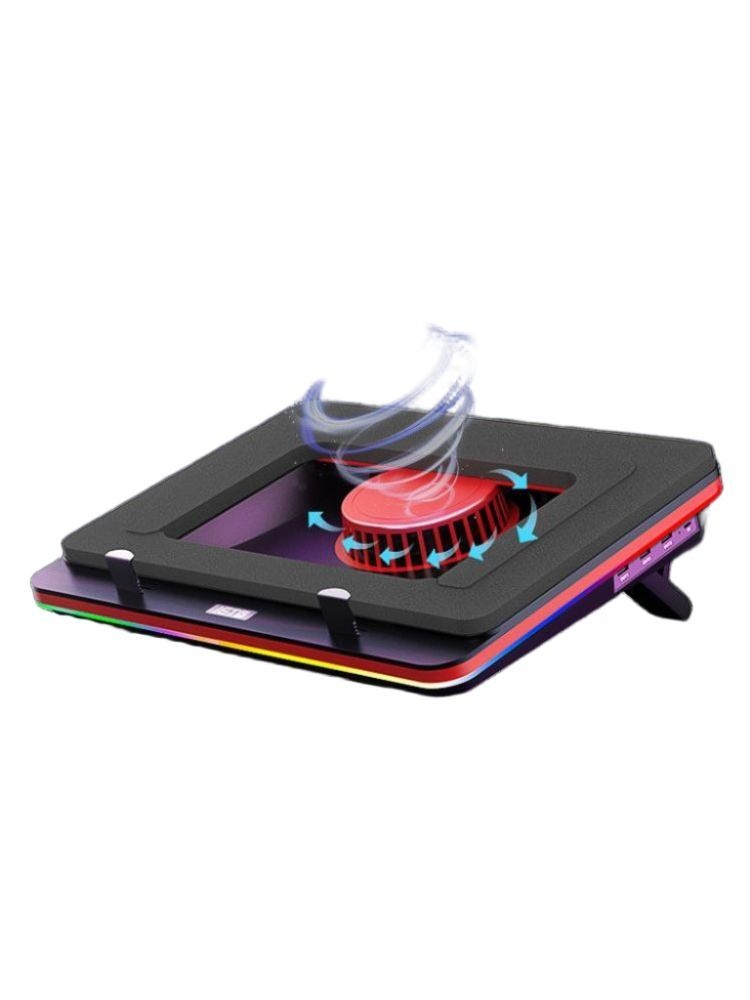 [해외] 제이베니-1752 노트북쿨러 RMC GT500 밀봉식 쿨링시스템 7단높이 팬속도조절 USB 2.0포트지원 에어쿨링