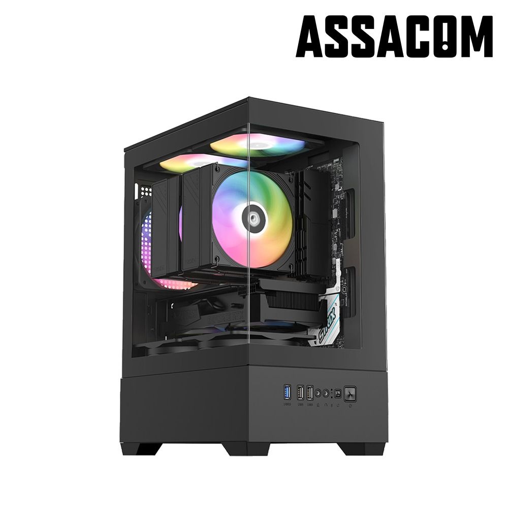 상품상세참조 아싸컴 AMD 5600+RX9060XT 8GB+16GB+500GB 조립PC 사무용컴퓨터 조립컴퓨터 본체 사무용 사무용PC