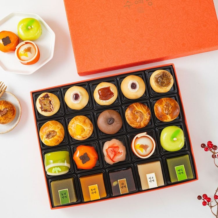 수예당 화과자의 명가 수예당 감사선물 감사3호 화과자 만주 특선만주 양갱 간식 먹거리 선물