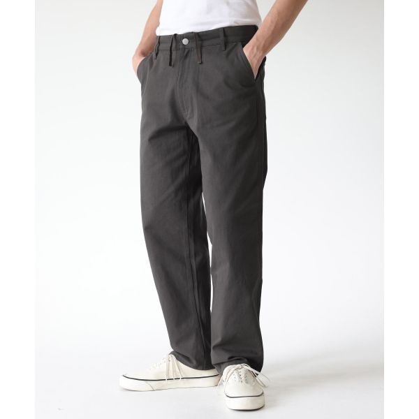 MODERMENT 릴렉스 테이퍼드 치노 팬츠 [차콜]