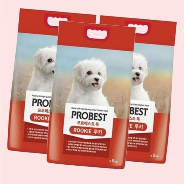 루키 대한사료 5kg 3개 애견사료 강아지사료 4338010