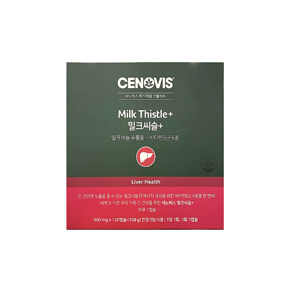 세노비스 밀크씨슬 플러스 900mg x 120캡슐