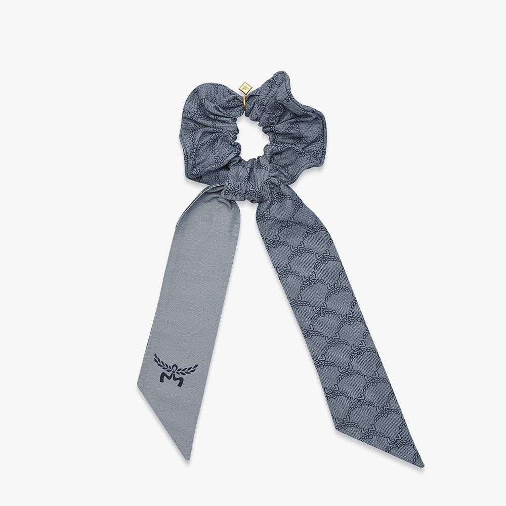 [롯데백화점] 엠씨엠 로레토스 모노그램 프린트 스크런치와 스카프 MEEESMM08LI LE1218112705