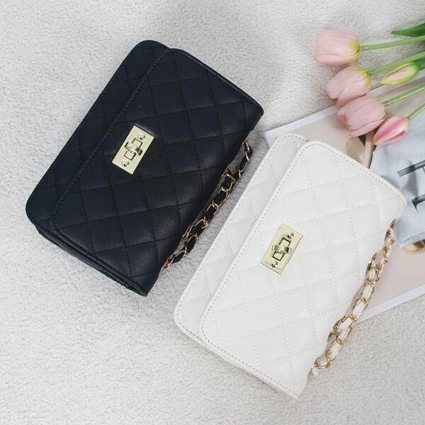 (현대Hmall) 아트박스/베리콕 여성 플랩 체인 스퀘어 크로스백 결혼식가방