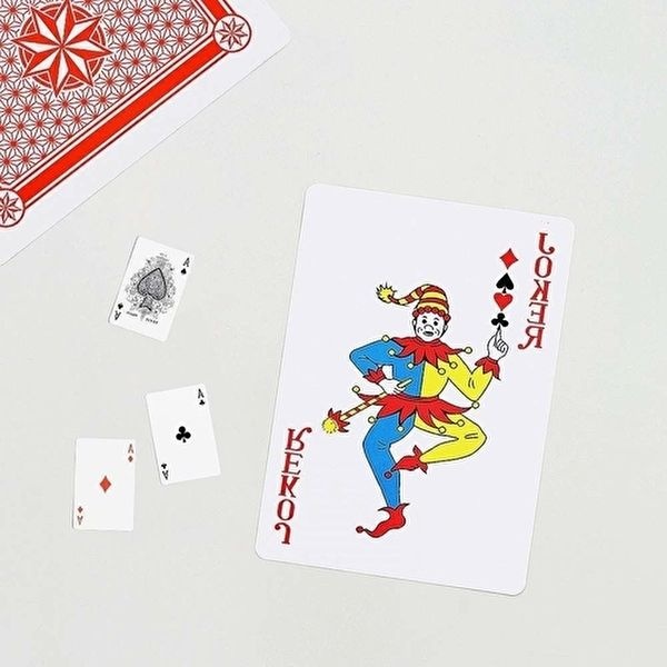 고품질 대형 포커 카드 25.8x37cm 카지노 놀이 바둑이 명절 코팅 마술 놀이 홀덤 원카드 카지노 WFHRWXA