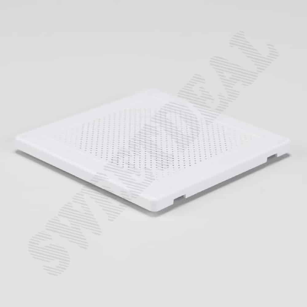 전기 스피커커버 APT형 사각 매입형 1W 아파트방송스피커커버 천장스피커커버 오피스텔스피커