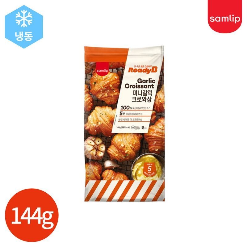 삼립 레디비 미니 갈릭 크로와상 144g x 6개