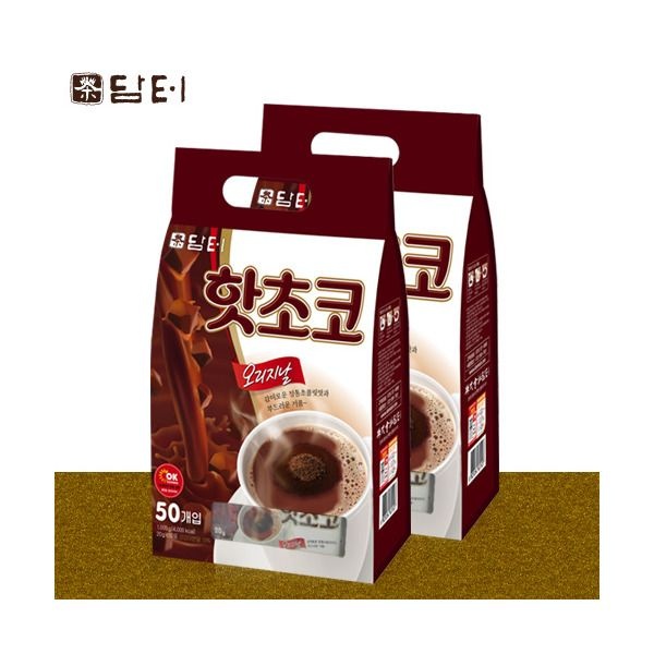 담터 [담터] 핫초코 50T x 2개