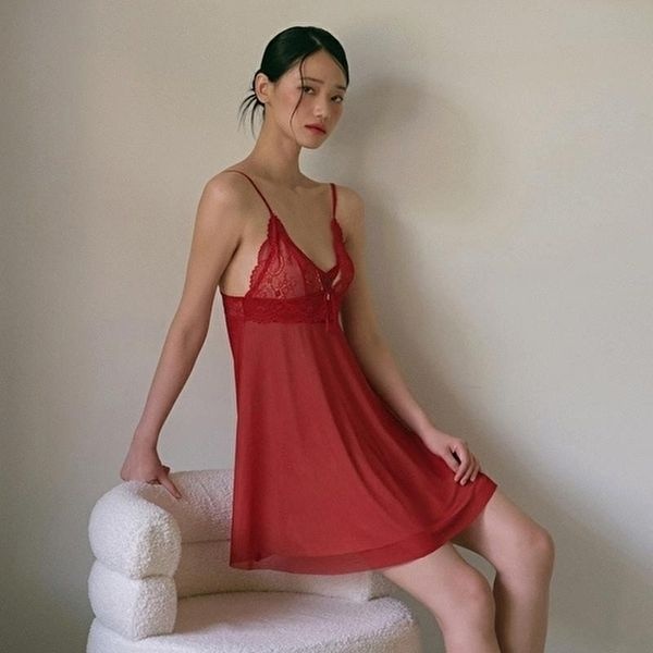 비너스 [비너스]비너스 플러스 크리스마스 이벤트 잠옷 풀슬립 SFSD557SSG