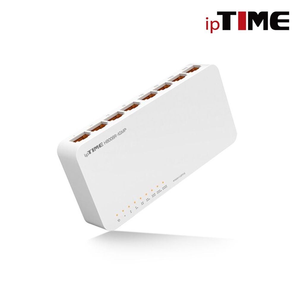 아이피타임 EFM ipTIME H8008R-IGMP 8포트 기가비트 스위치허브 스위칭허브