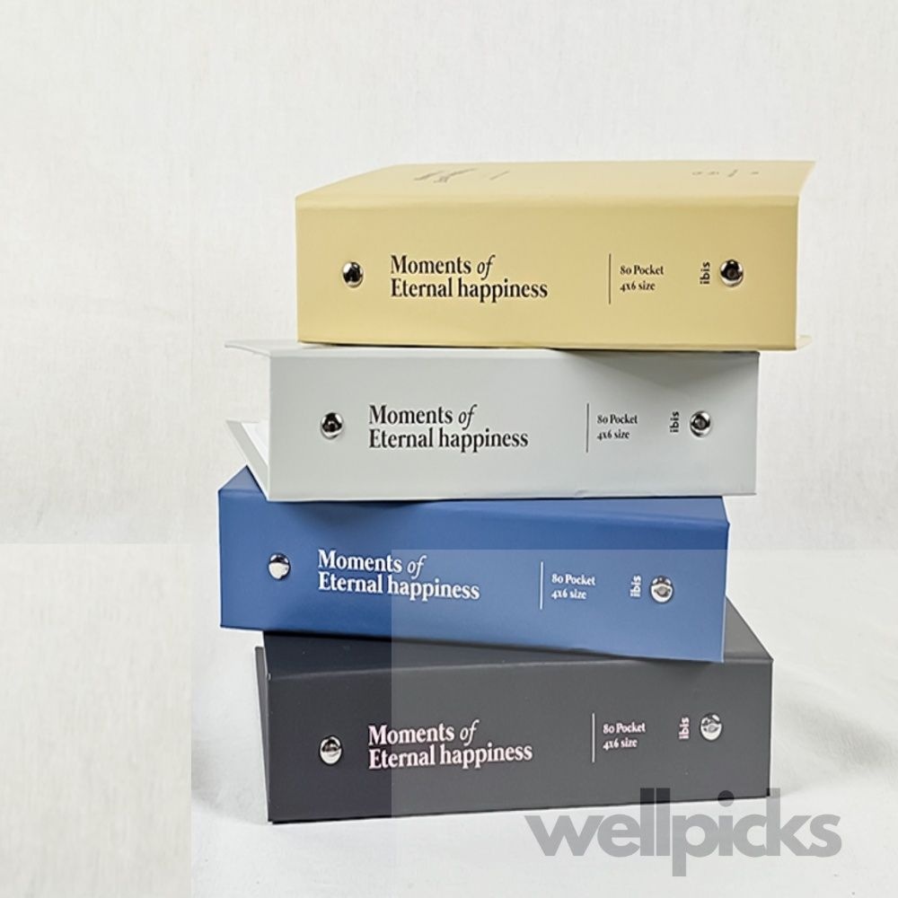 상세표기 IBIS 포켓앨범 80개 엽서북 사진앨범4X6 사진첩