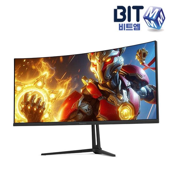 비트엠 Newsync H34LGQ 나노IPS 120 게이밍 커브드