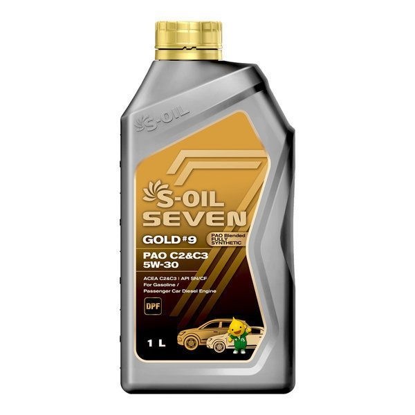 SOil 테온셀 7 골드9 PAO C2C3 5W30 1리터 함유 100합성오일