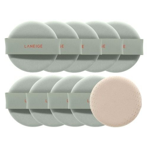 라네즈 네오 쿠션 파운데이션 메이크업 팩트 화장 퍼프 아이보리 10매