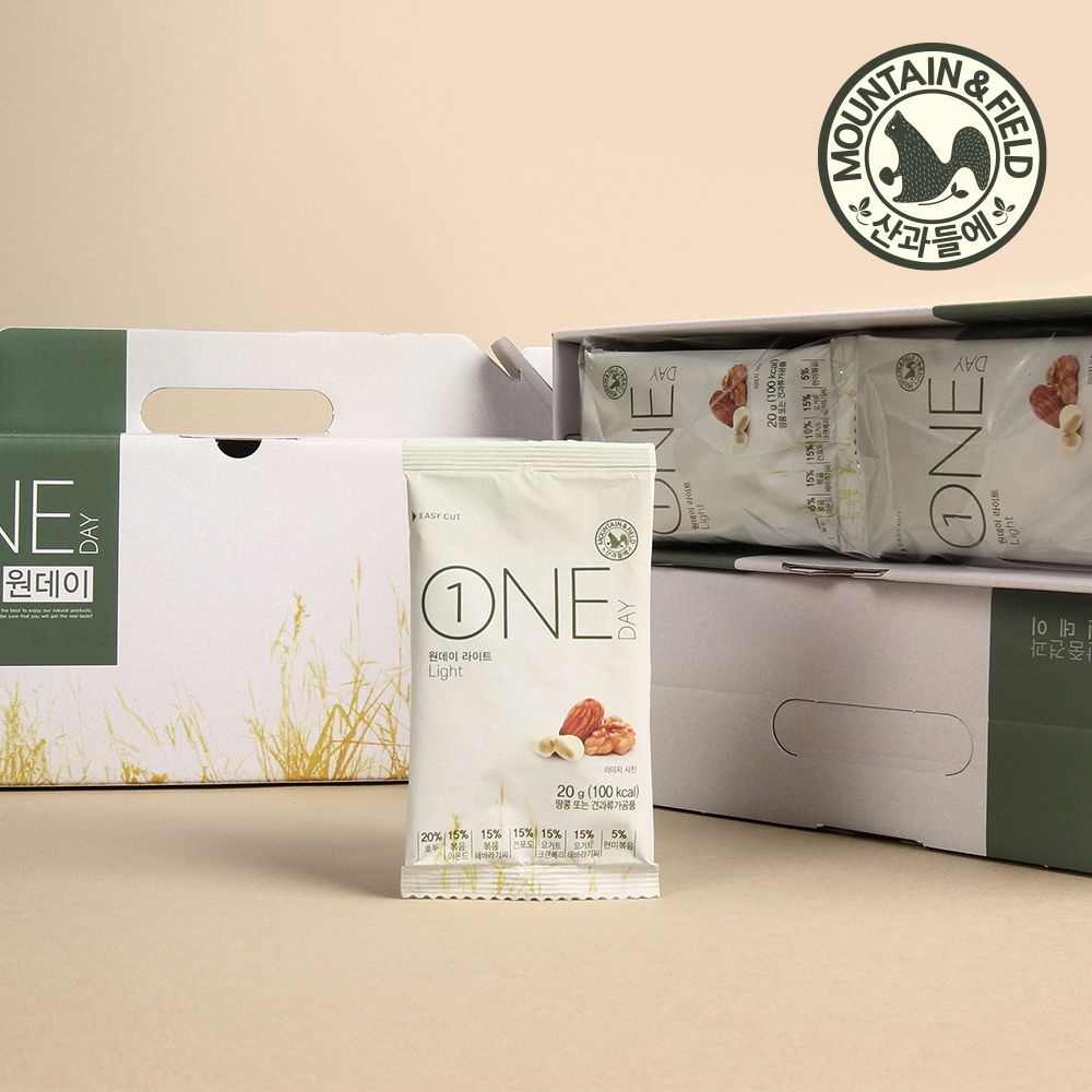 산과들에 (현대Hmall) [산과들에] 요거트 하루 한줌견과류 원데이라이트 20봉 선물세트