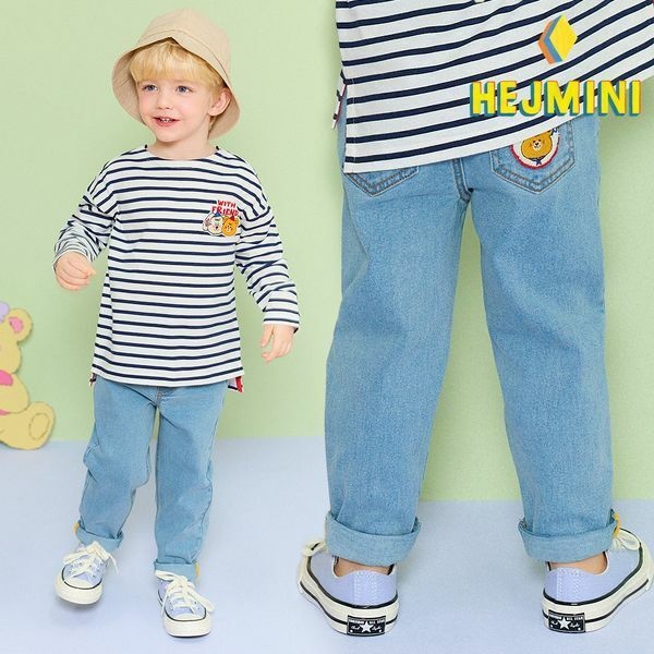 (현대Hmall) [보리보리/헤이미니]플레이위드베어데님팬츠