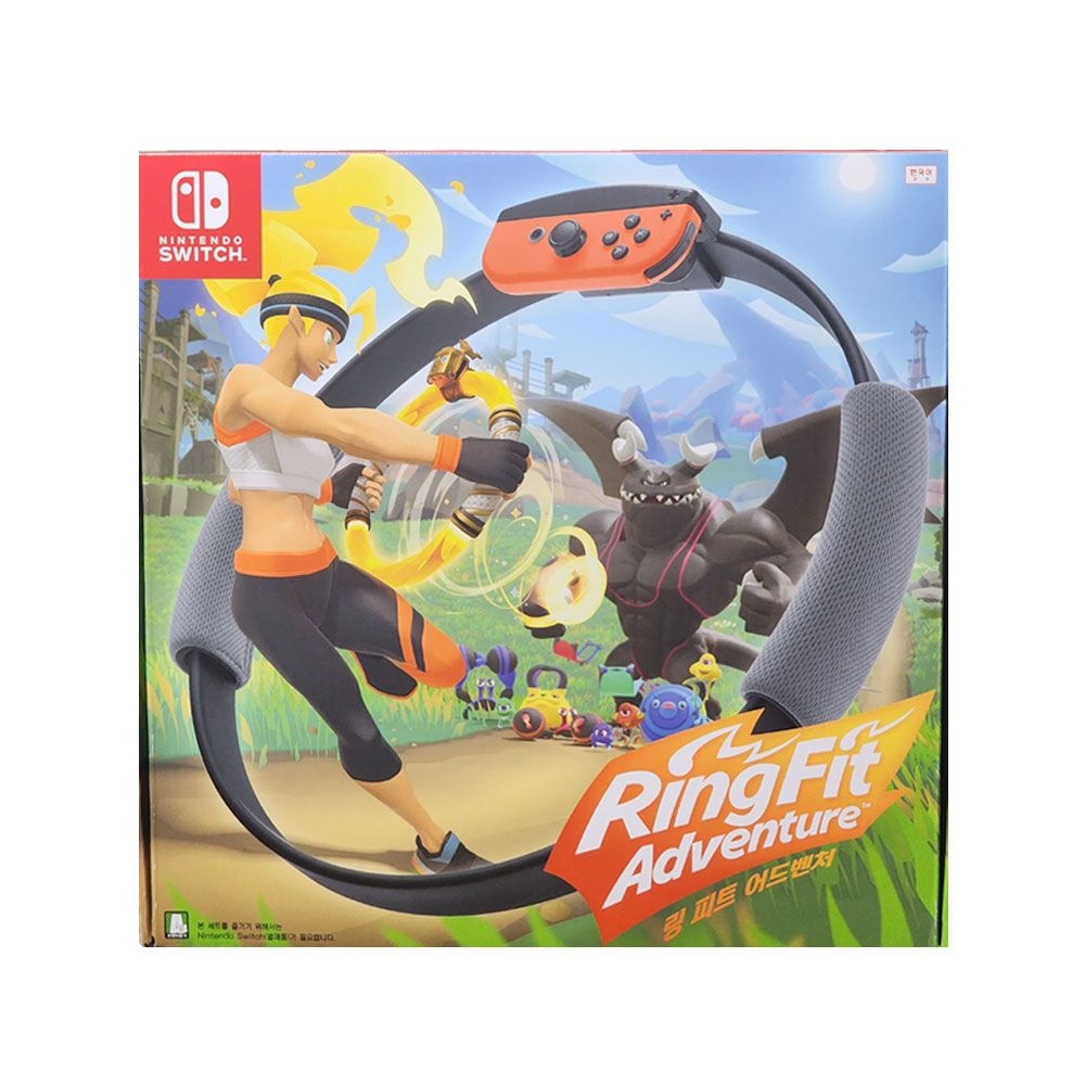 닌텐도 링 피트 어드벤처 (SWITCH) 링콘+레그스트랩+정품칩 한국판 So